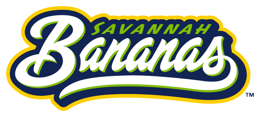 Savannah Bananas 2016-Pres Wordmark Logo iron on heat transfer